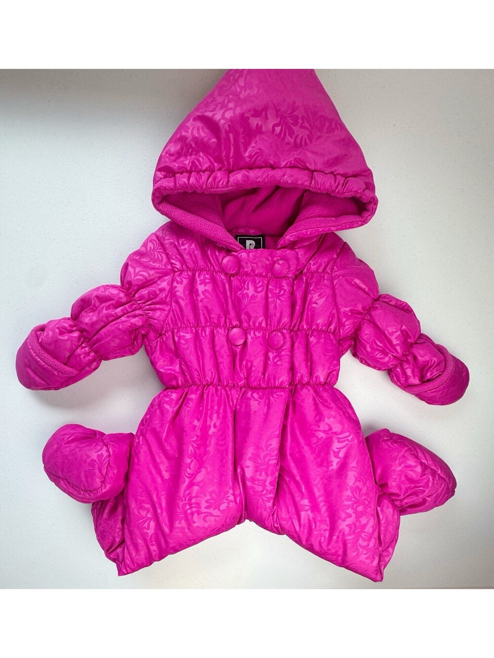 R 88 Patterned Snowsuit 6-9 Months